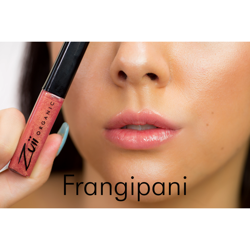 Frangipani lip tint organic natural gloss